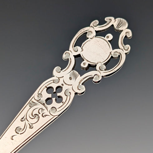 【On Hold】1916 British Antique Pure Silver Tea Spoon Set of 3 Total 55g Walker&Hall
